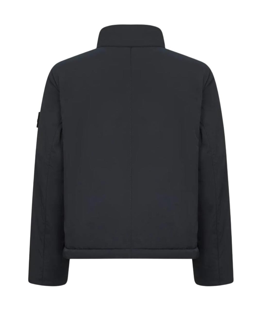 STONE ISLAND Черная куртка, фото 2