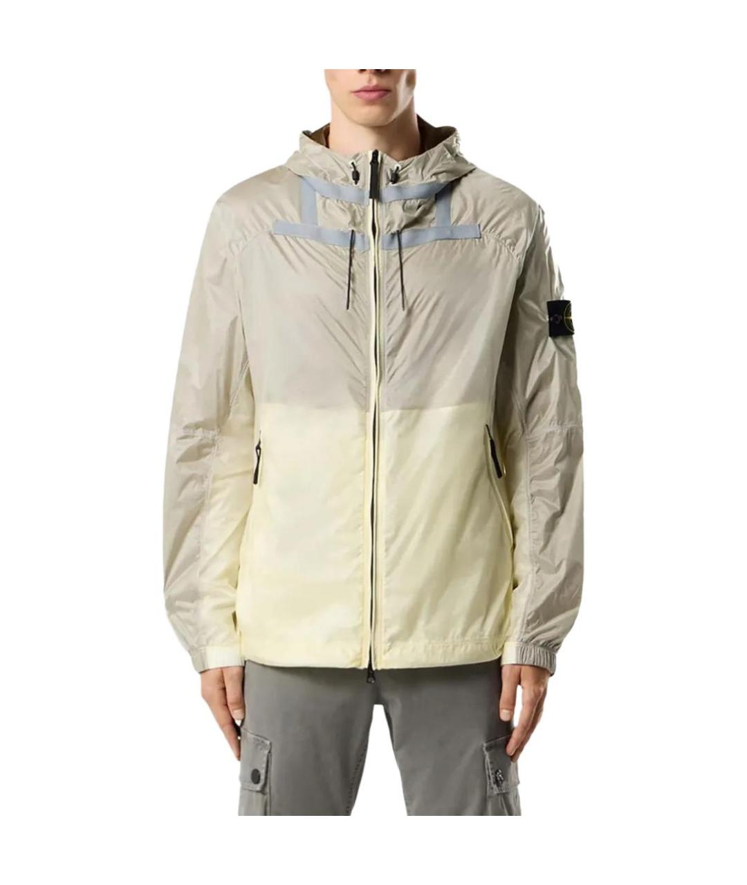 STONE ISLAND Бежевая куртка, фото 2