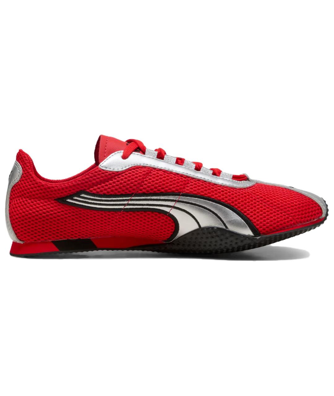 PUMA Красные текстильные низкие кроссовки / кеды, фото 1
