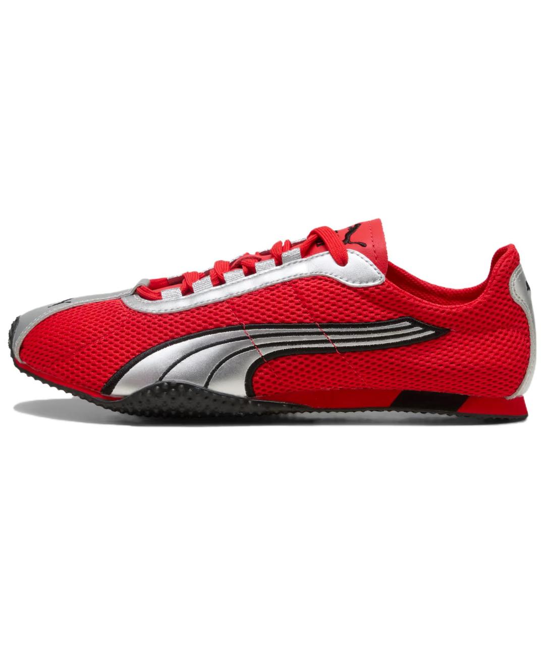 PUMA Красные текстильные низкие кроссовки / кеды, фото 2