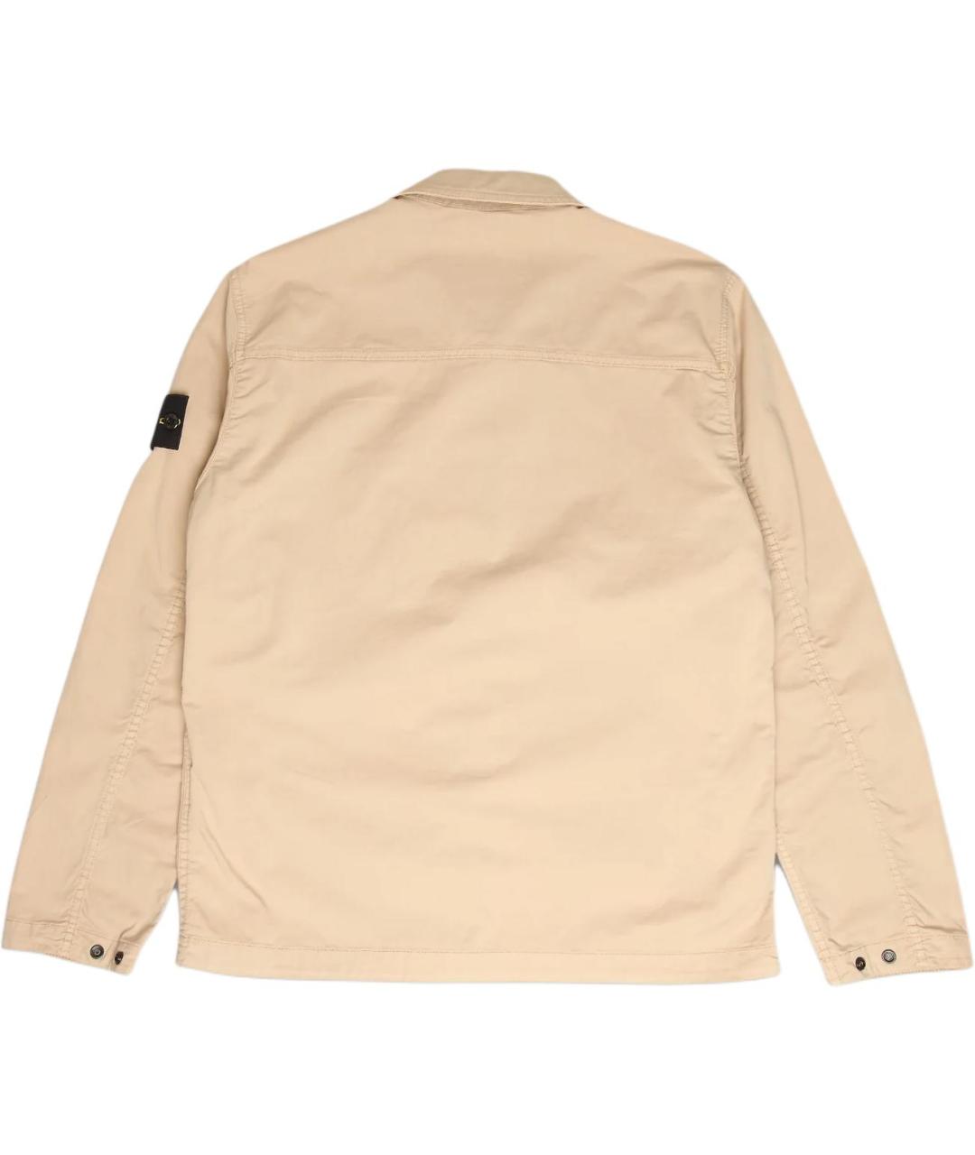 STONE ISLAND Бежевая куртка, фото 2