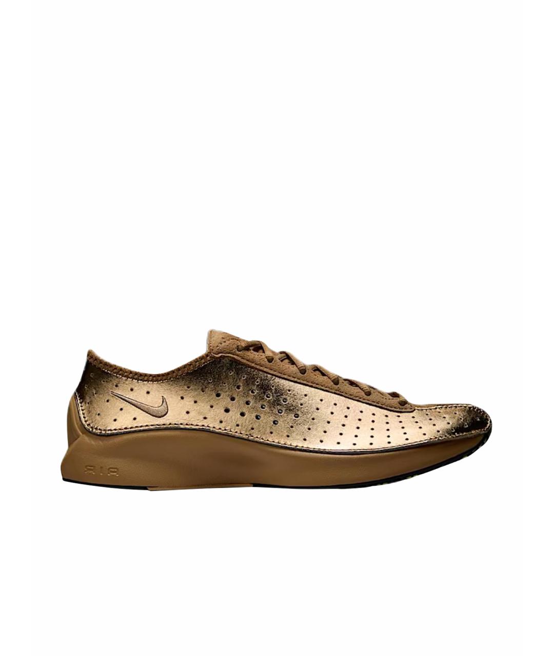 NIKE Золотые кроссовки, фото 1