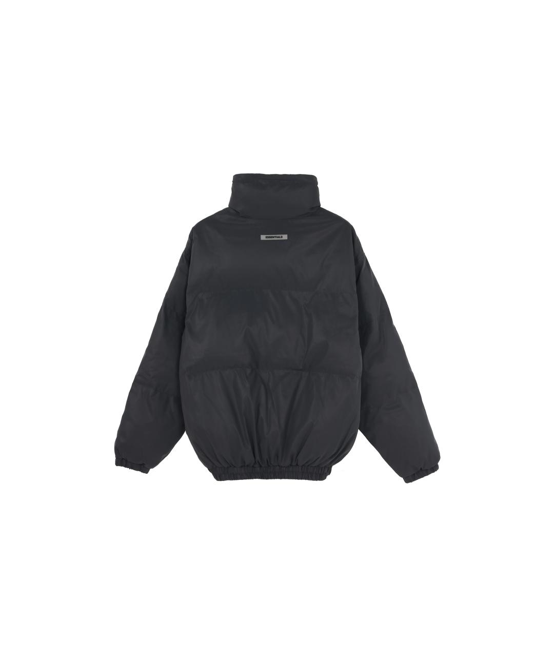 FEAR OF GOD ESSENTIALS Черный пуховик, фото 2