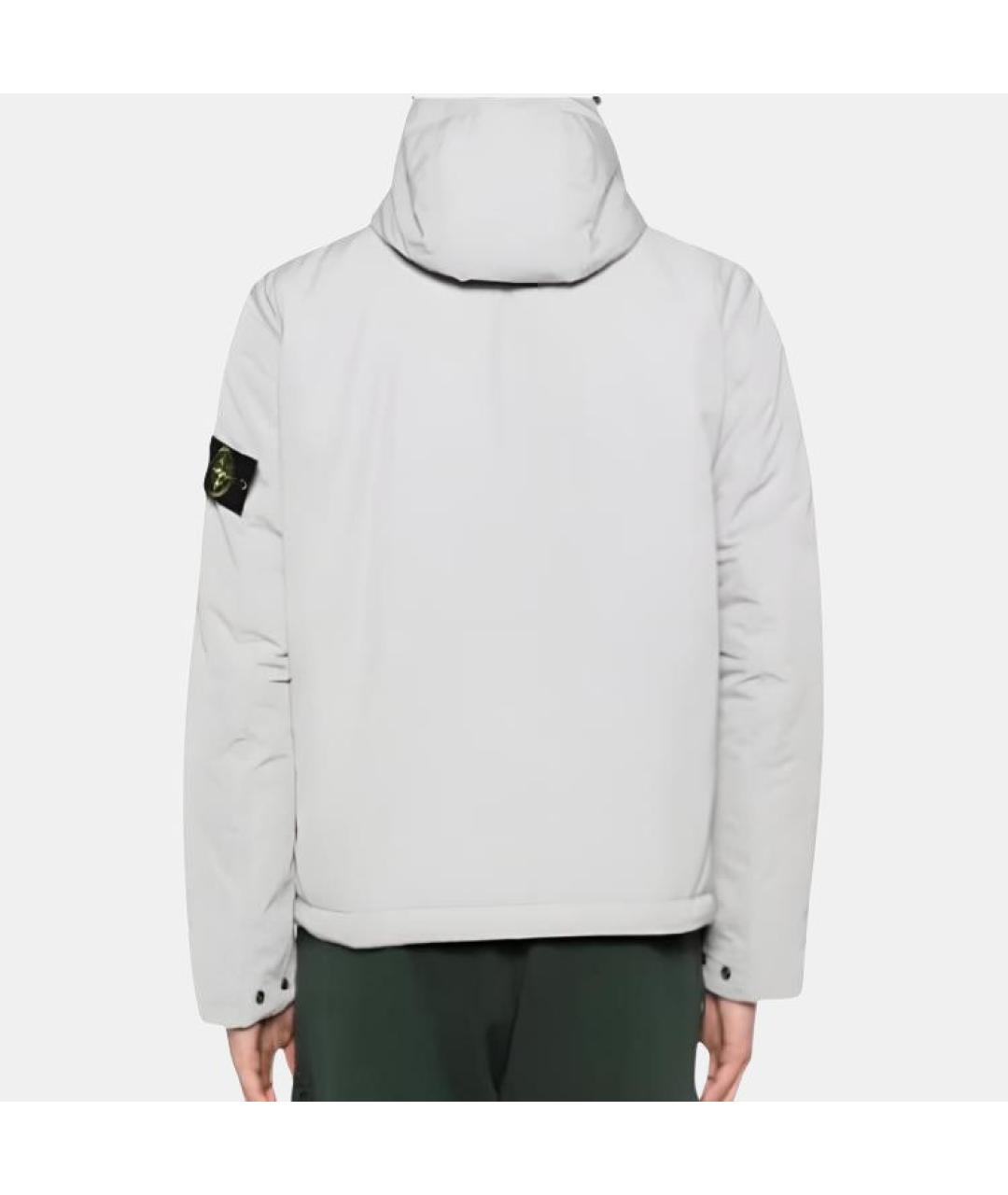 STONE ISLAND Серая куртка, фото 4