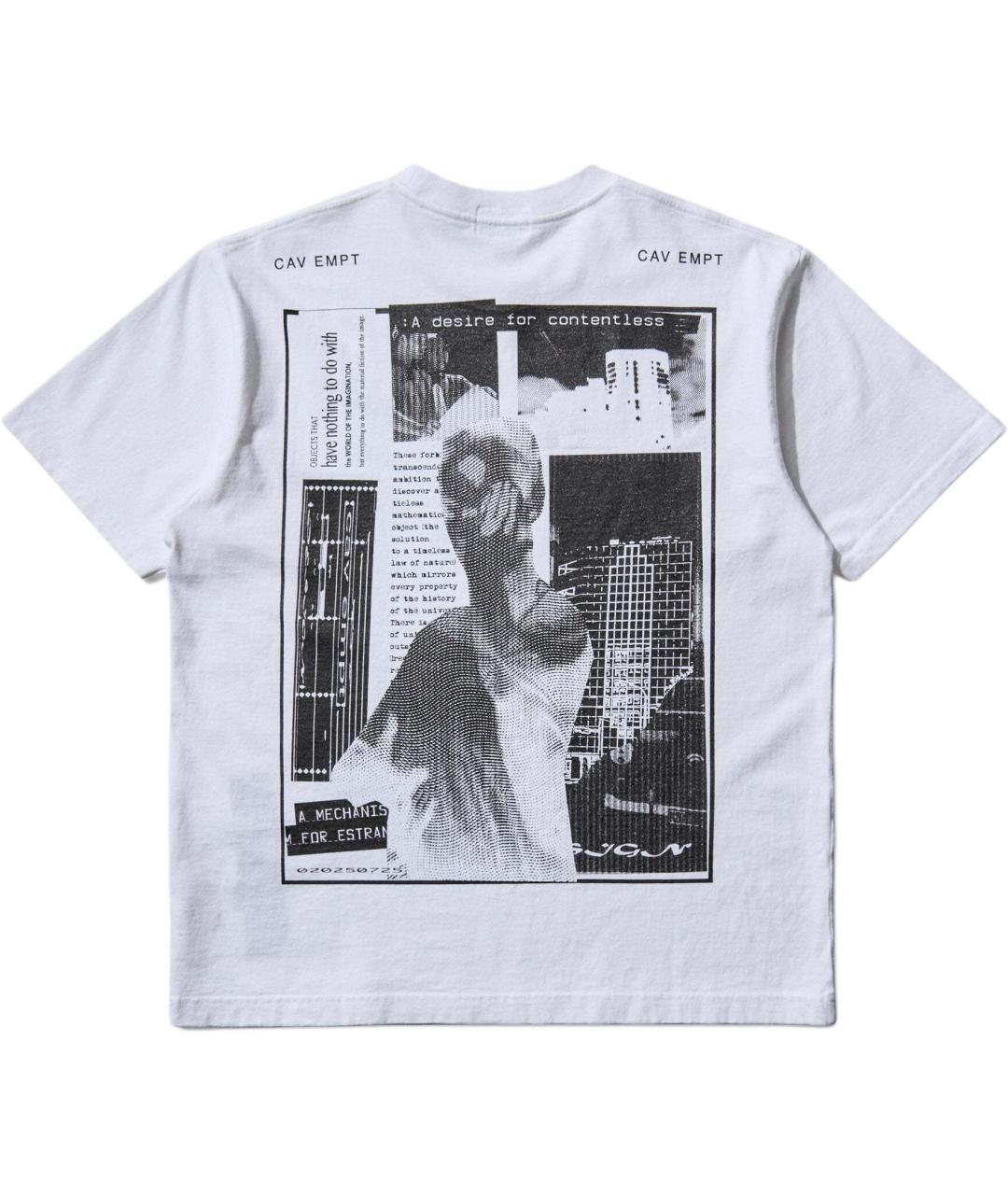 CAV EMPT Белая хлопковая футболка, фото 2