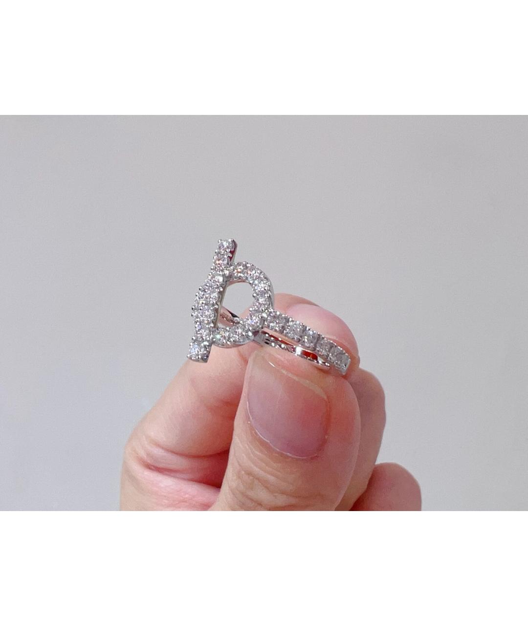 HERMES Серебряное кольцо из белого золота, фото 6