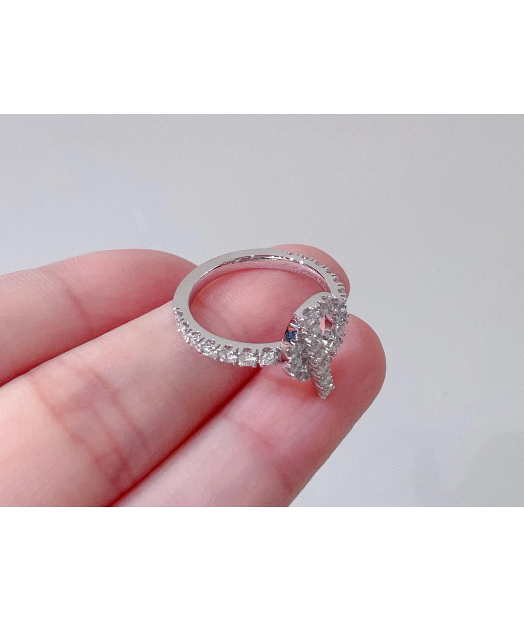 HERMES Серебряное кольцо из белого золота, фото 7
