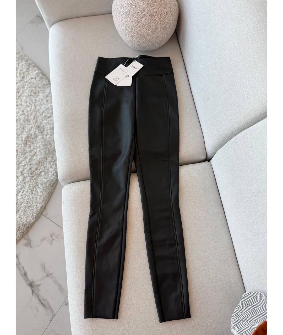WOLFORD Черные кожаные леггинсы и велосипедки, фото 7