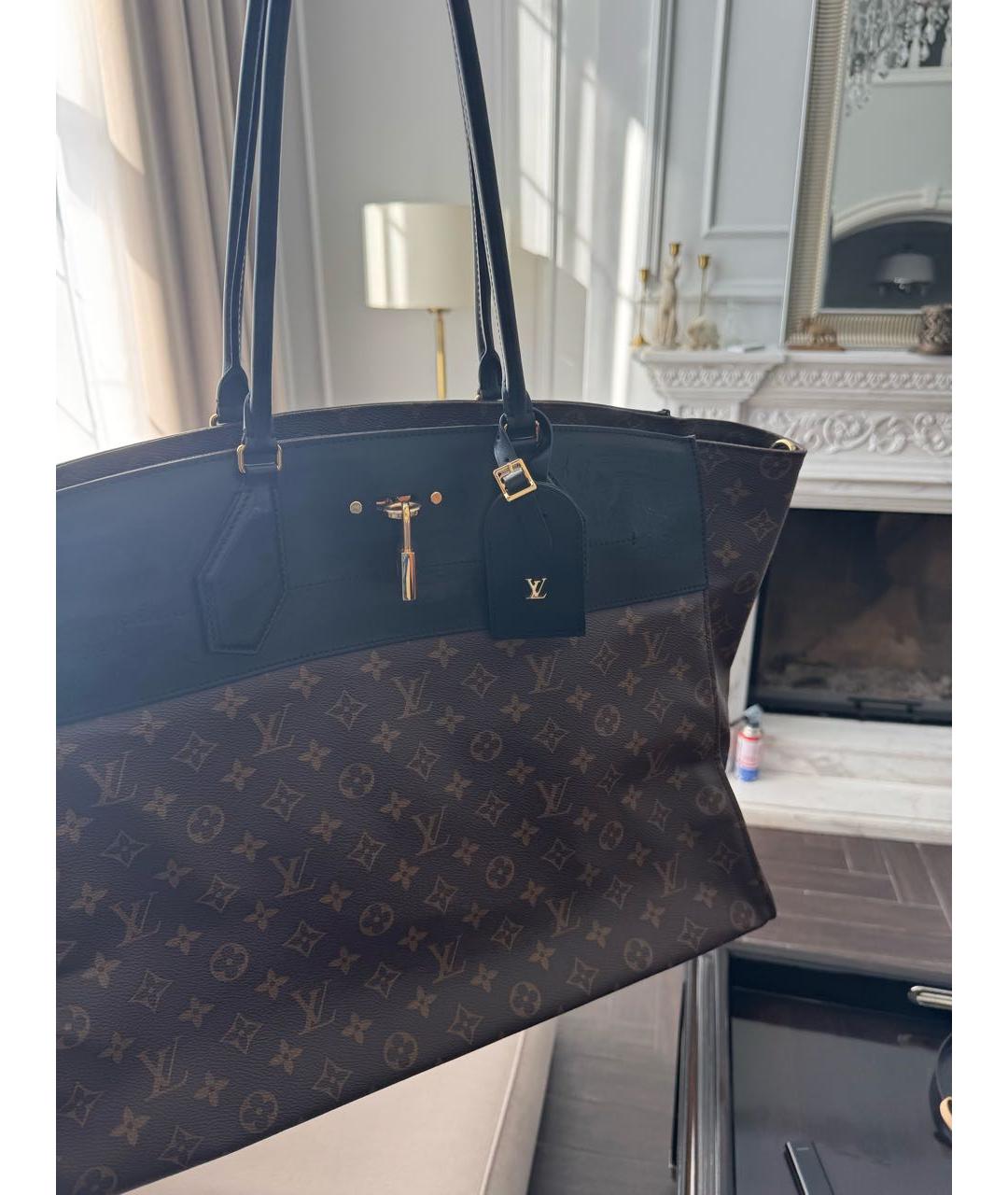 LOUIS VUITTON Кожаная дорожная/спортивная сумка, фото 5
