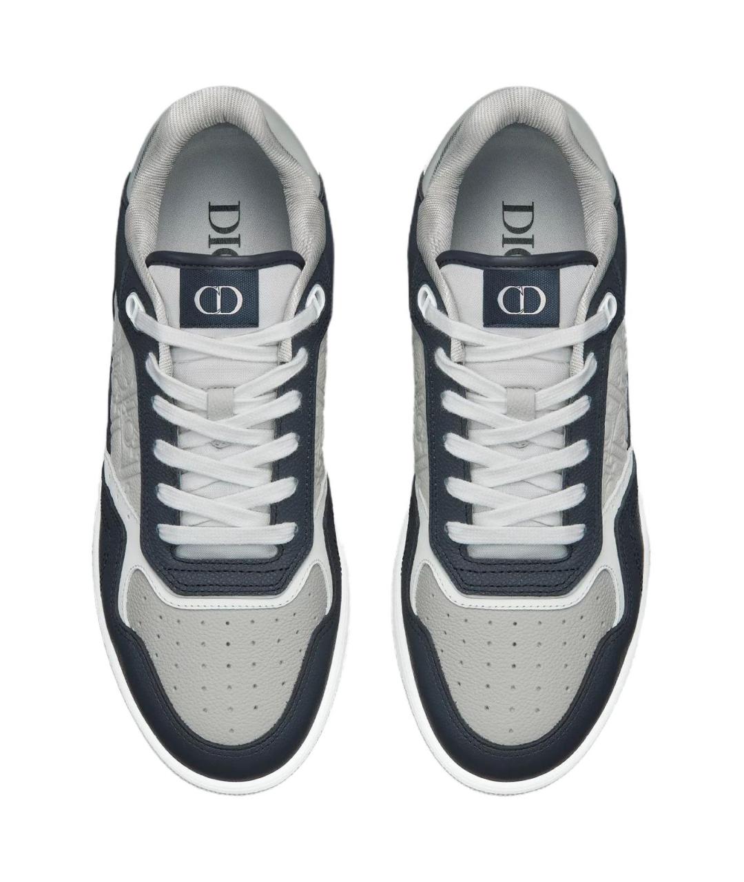 CHRISTIAN DIOR Темно-синие низкие кроссовки / кеды, фото 4