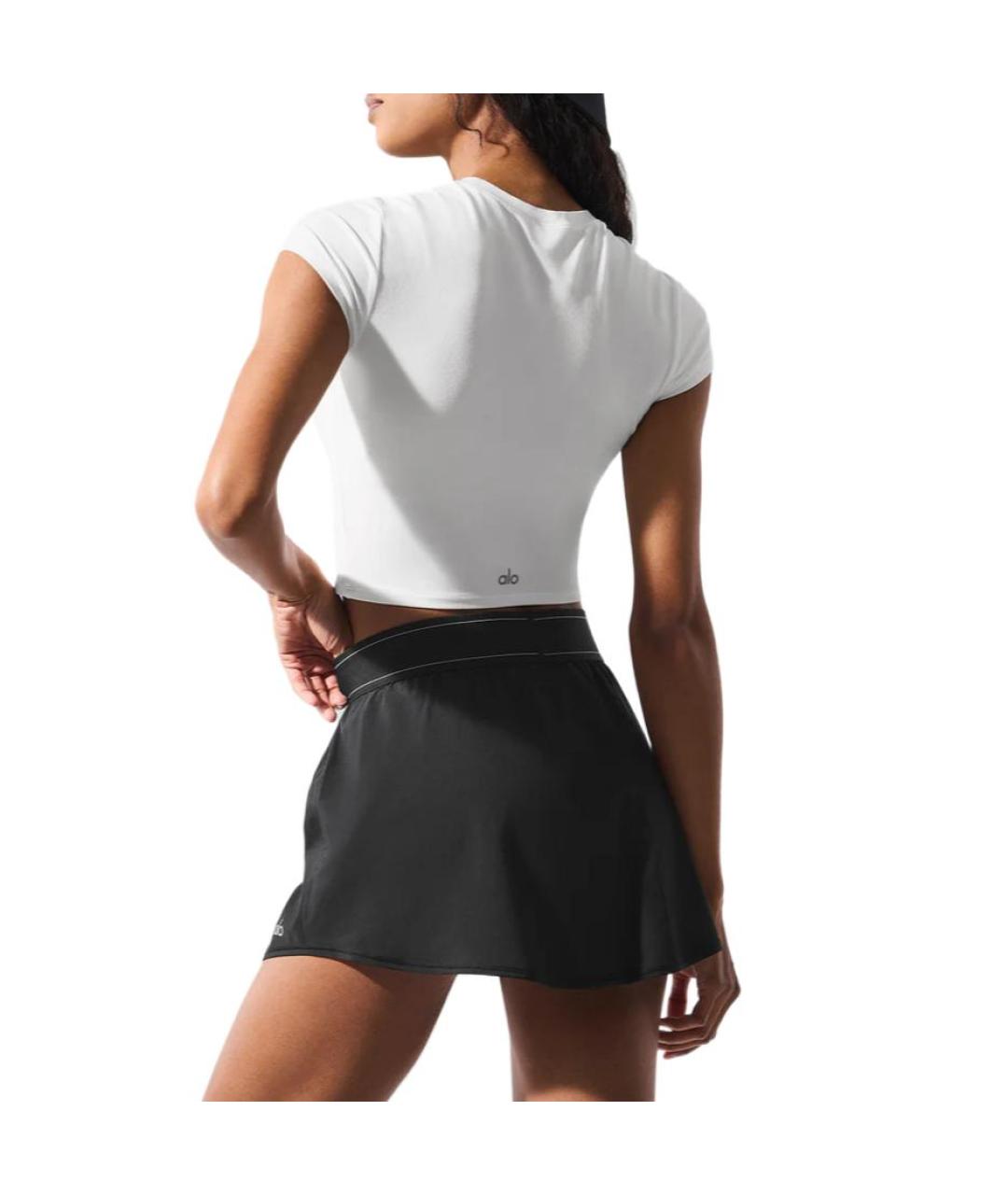 ALO YOGA Белая футболка, фото 2