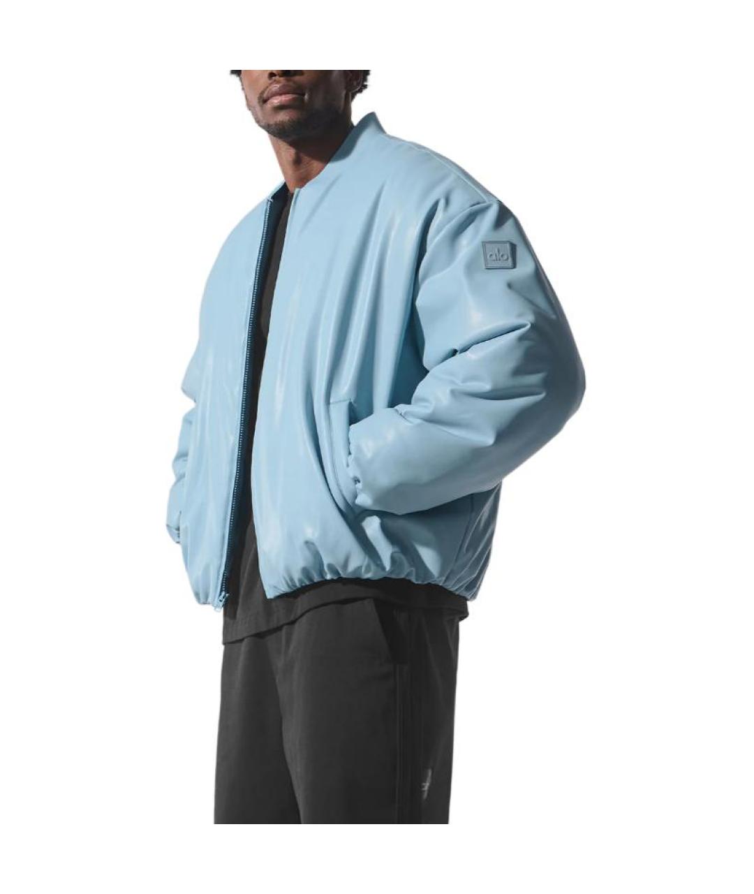 ALO YOGA Голубая куртка, фото 3