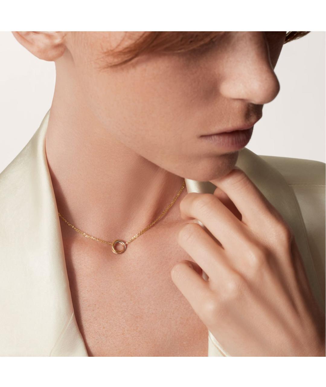 CARTIER Колье из желтого золота, фото 4