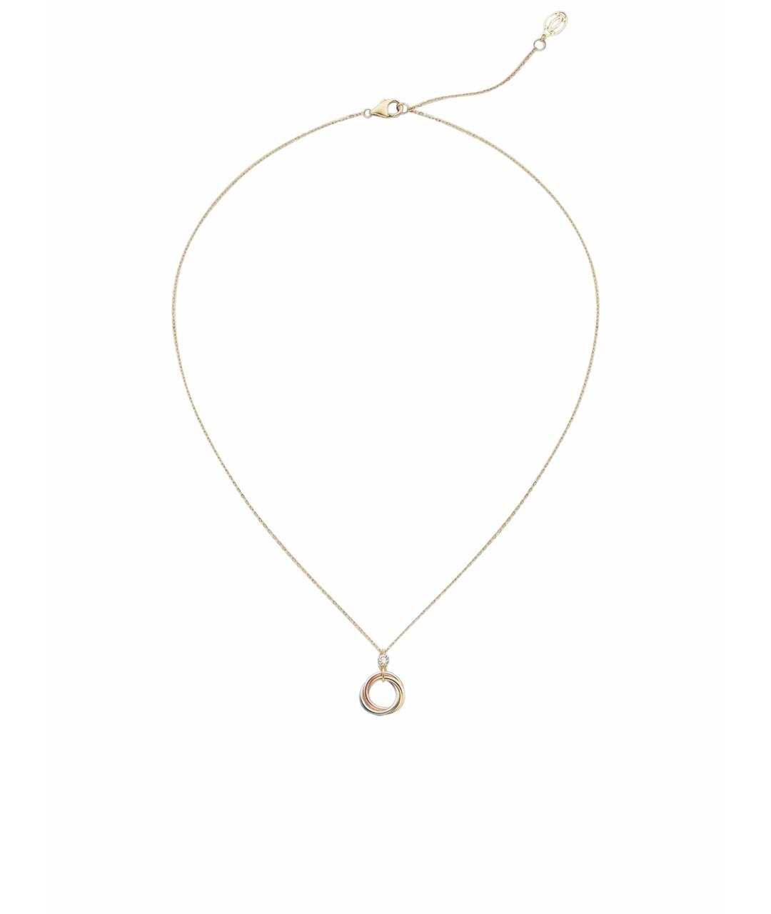 CARTIER Золотое колье из желтого золота, фото 1