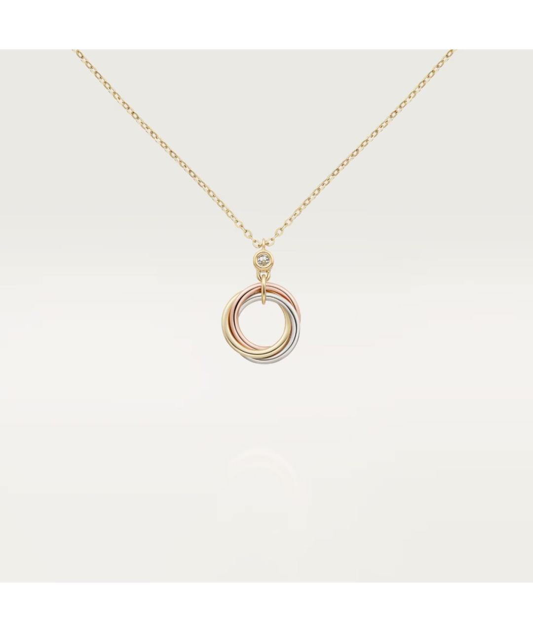 CARTIER Золотое колье из желтого золота, фото 4