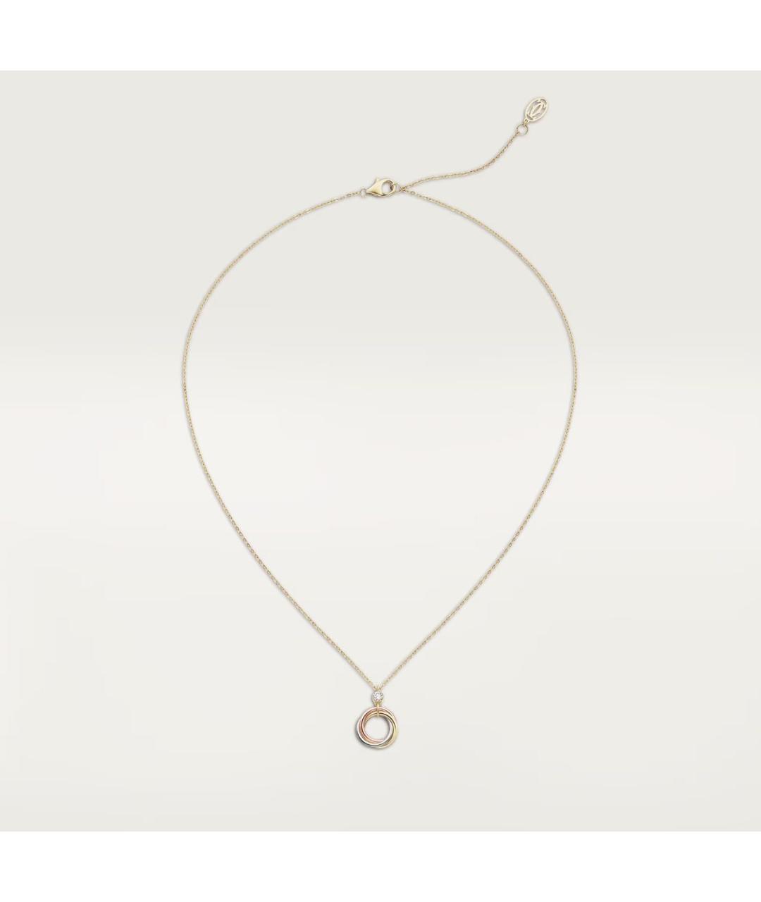 CARTIER Золотое колье из желтого золота, фото 9
