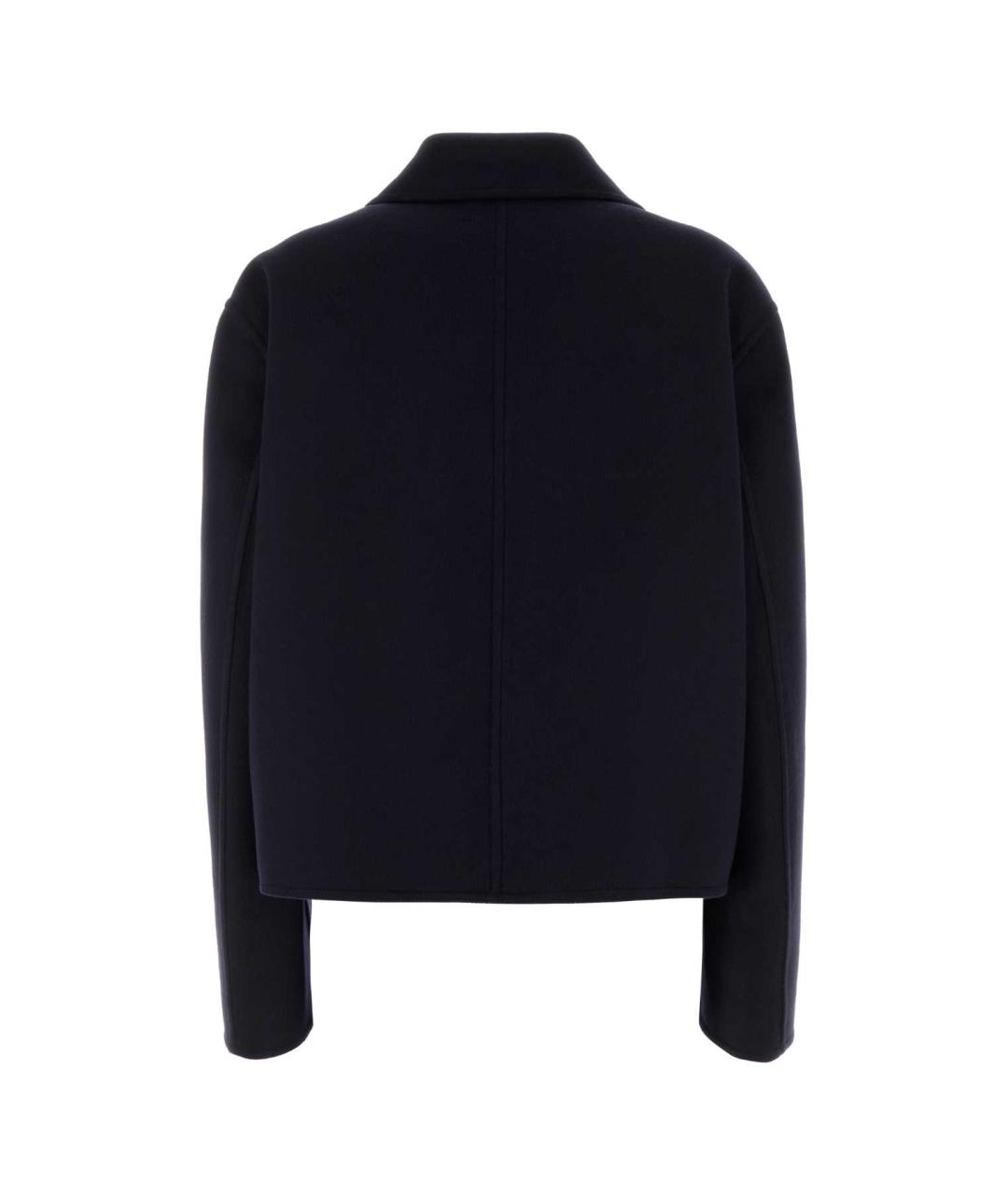 JIL SANDER Темно-синяя шерстяная куртка, фото 2