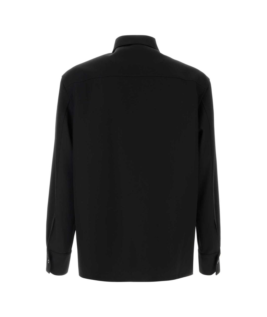 JIL SANDER Черная шерстяная куртка, фото 2