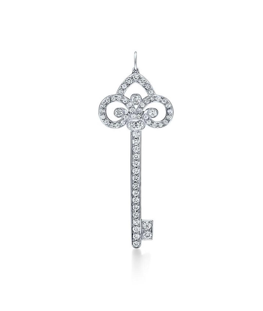 TIFFANY&CO Серебряное платиновое колье, фото 2
