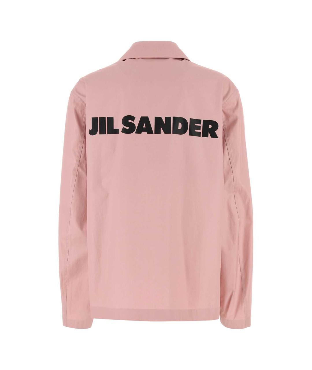 JIL SANDER Розовая хлопковая куртка, фото 2