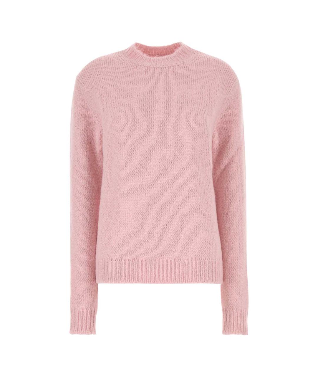 JIL SANDER Розовый шерстяной джемпер / свитер, фото 1