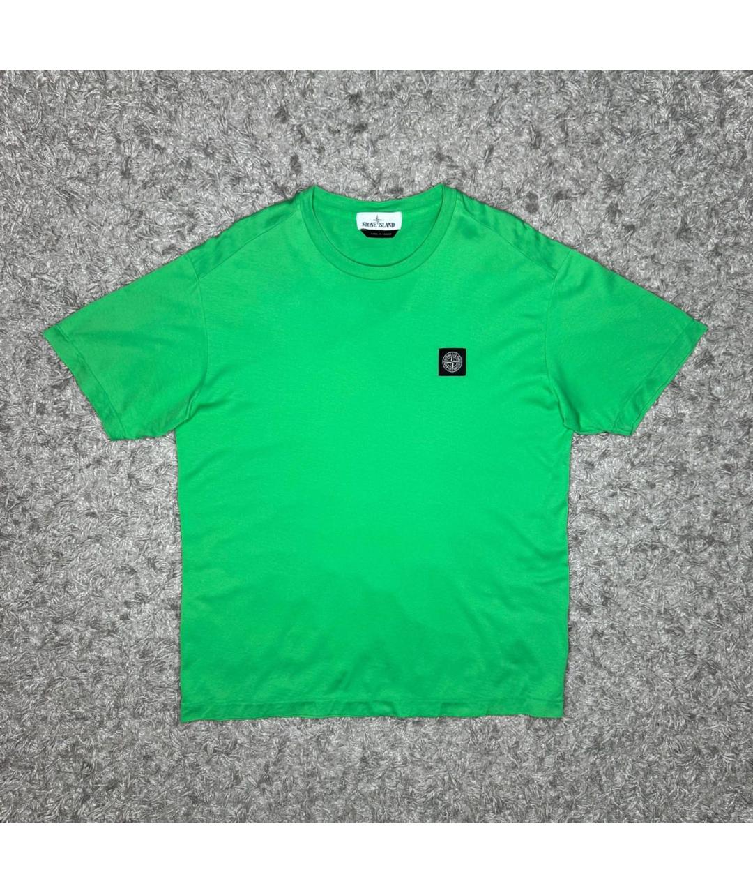 STONE ISLAND Зеленая футболка, фото 6