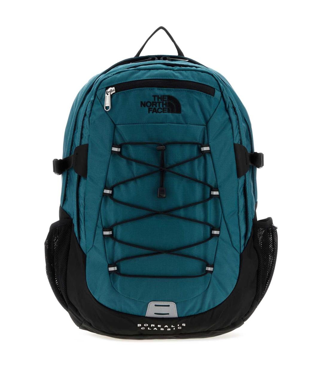 THE NORTH FACE Бирюзовый синтетический рюкзак, фото 1