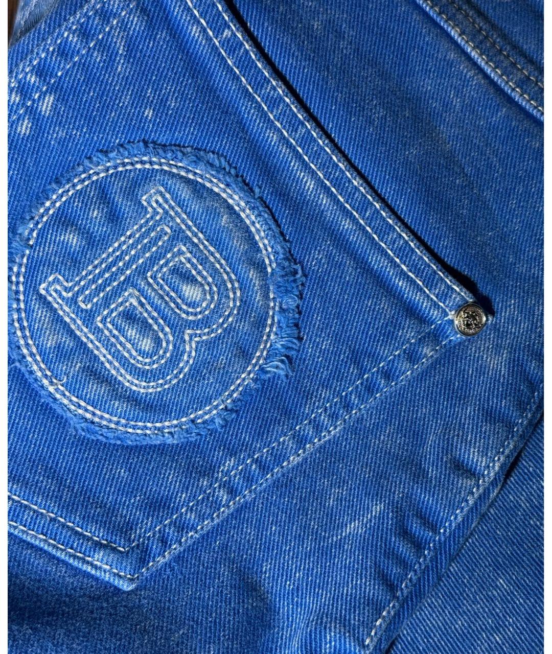 BALMAIN Синие джинсы слим, фото 5