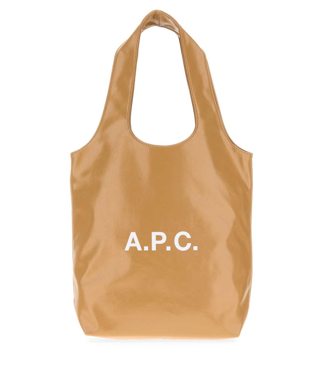 A.P.C. Бежевая сумка тоут, фото 1