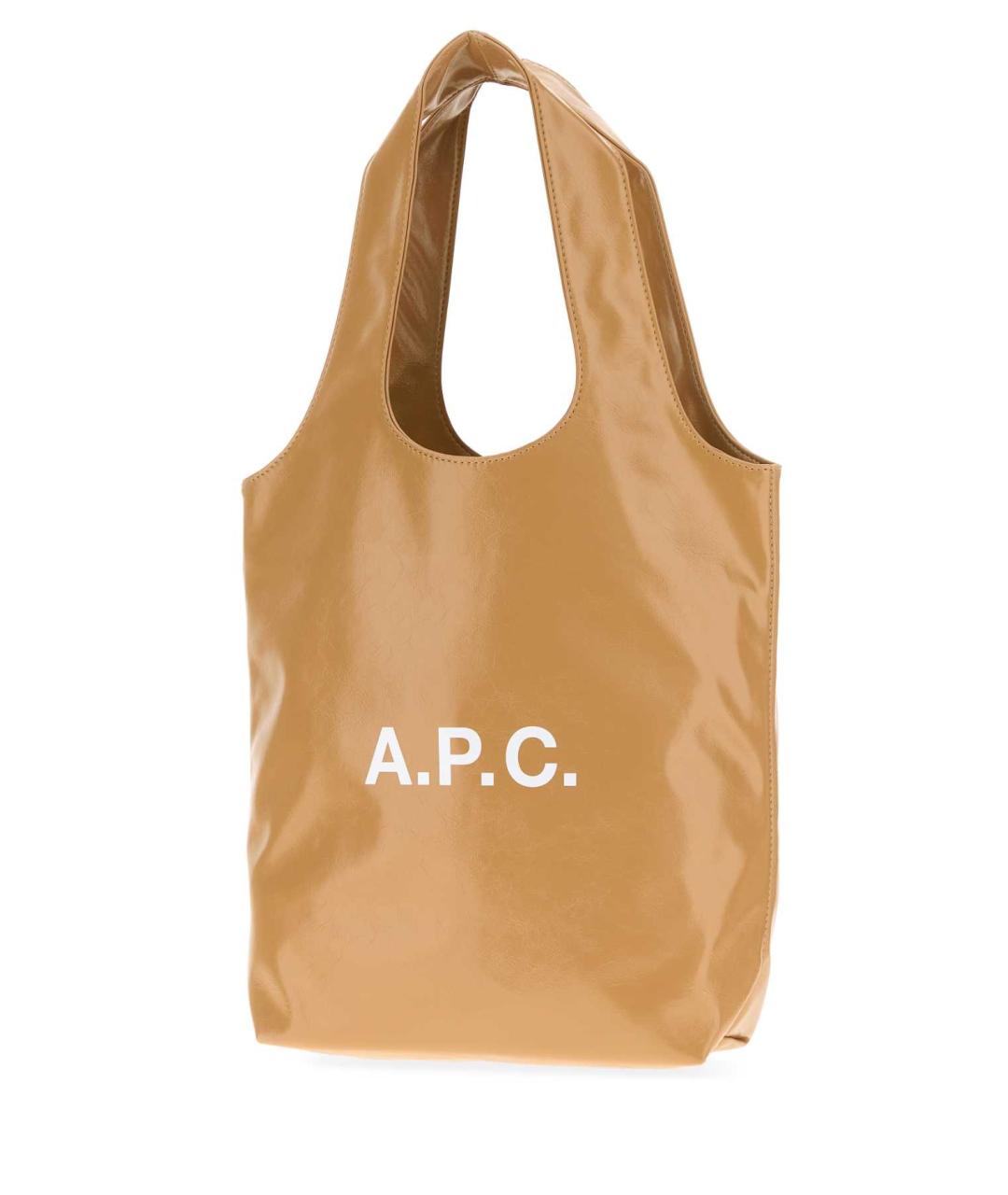 A.P.C. Бежевая сумка тоут, фото 2