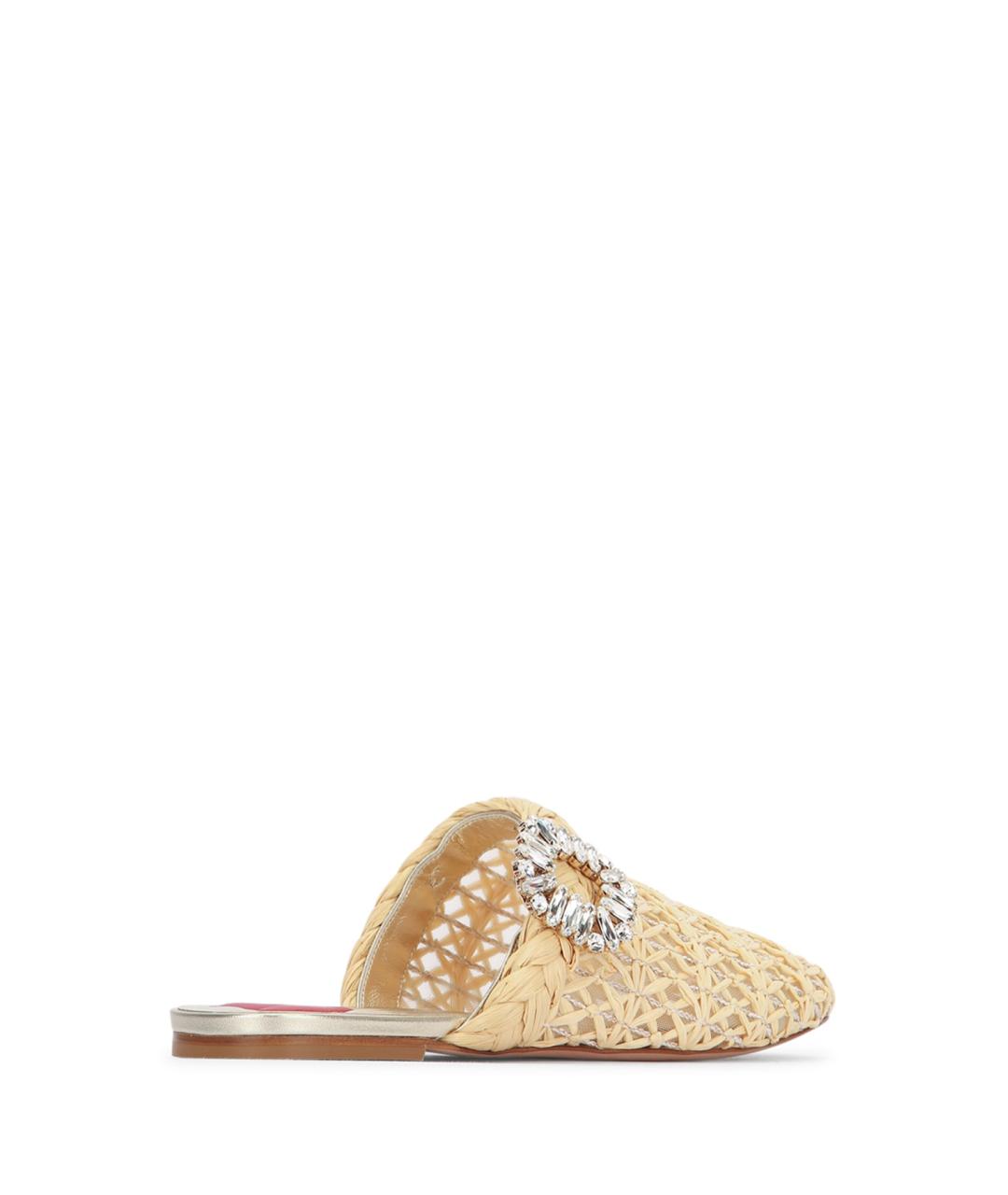 ROGER VIVIER Бежевые мюли, фото 3