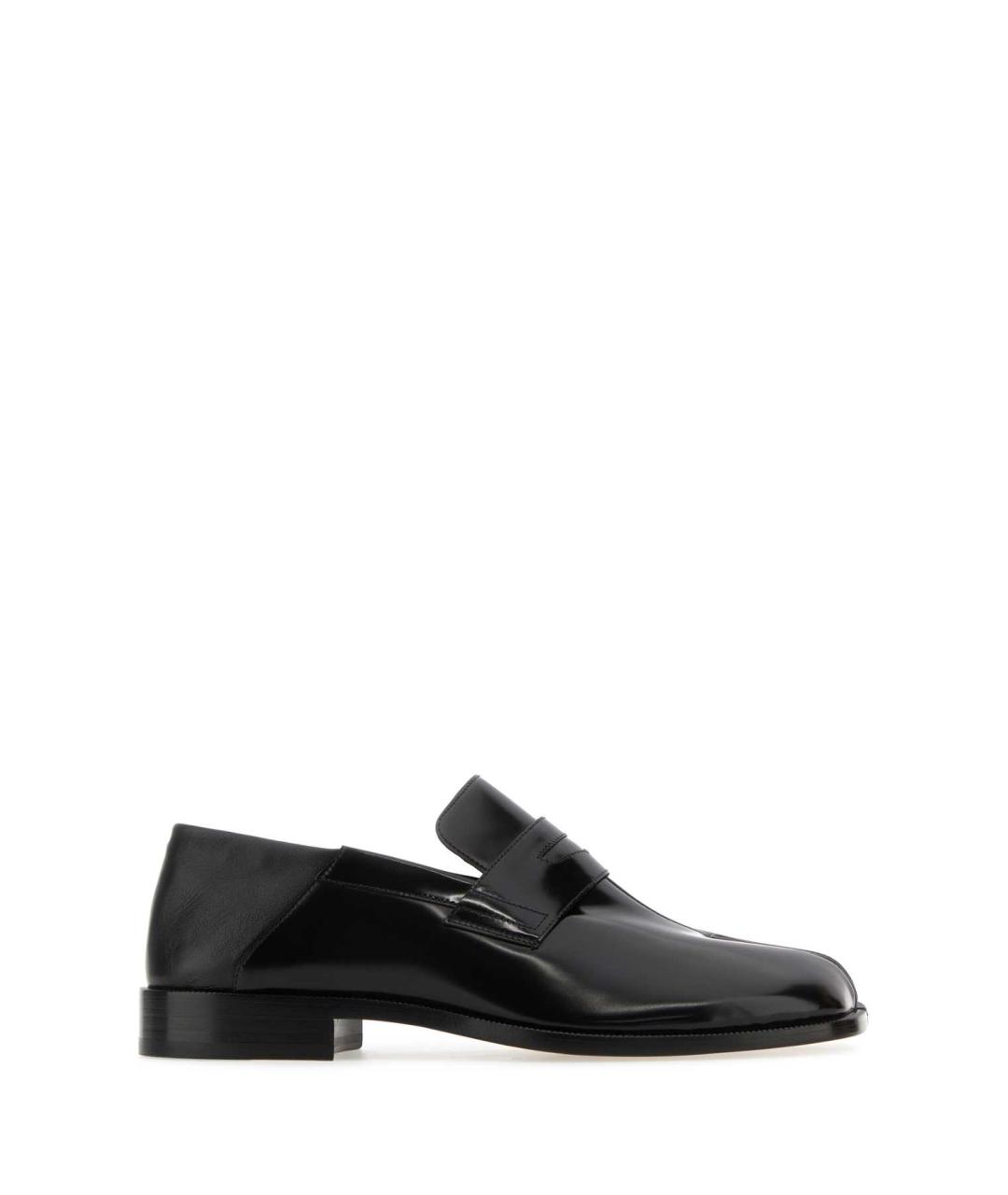 MAISON MARGIELA Черные кожаные лоферы, фото 1