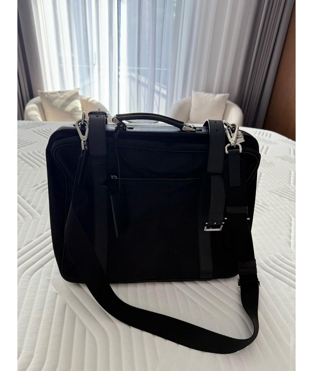 PRADA Черный портфель, фото 3