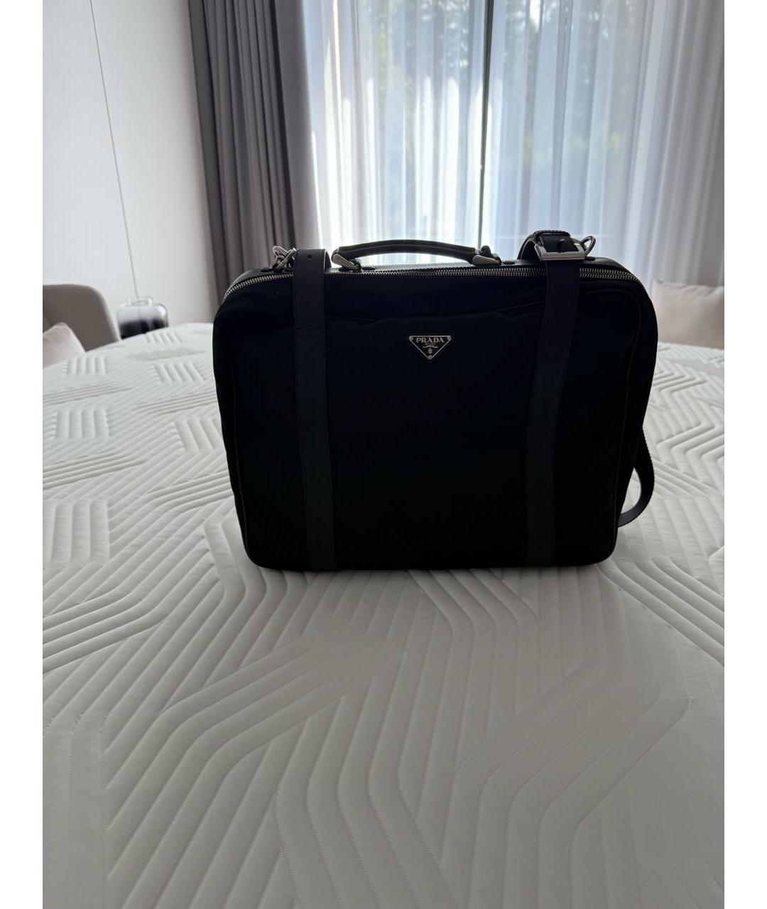 PRADA Черный портфель, фото 2