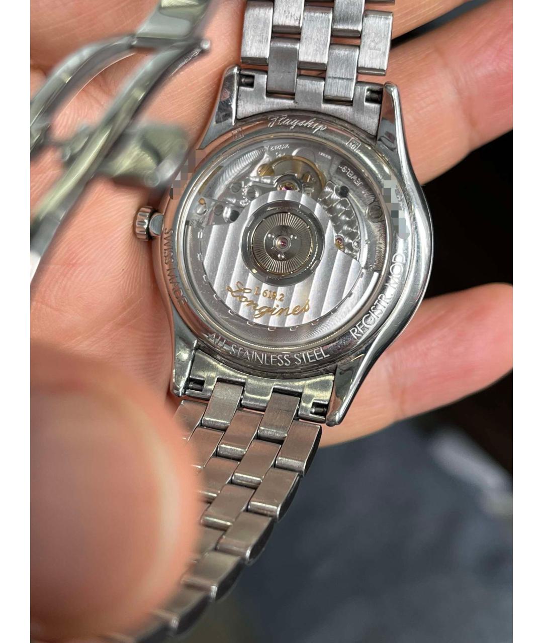 LONGINES Серебряные часы, фото 5