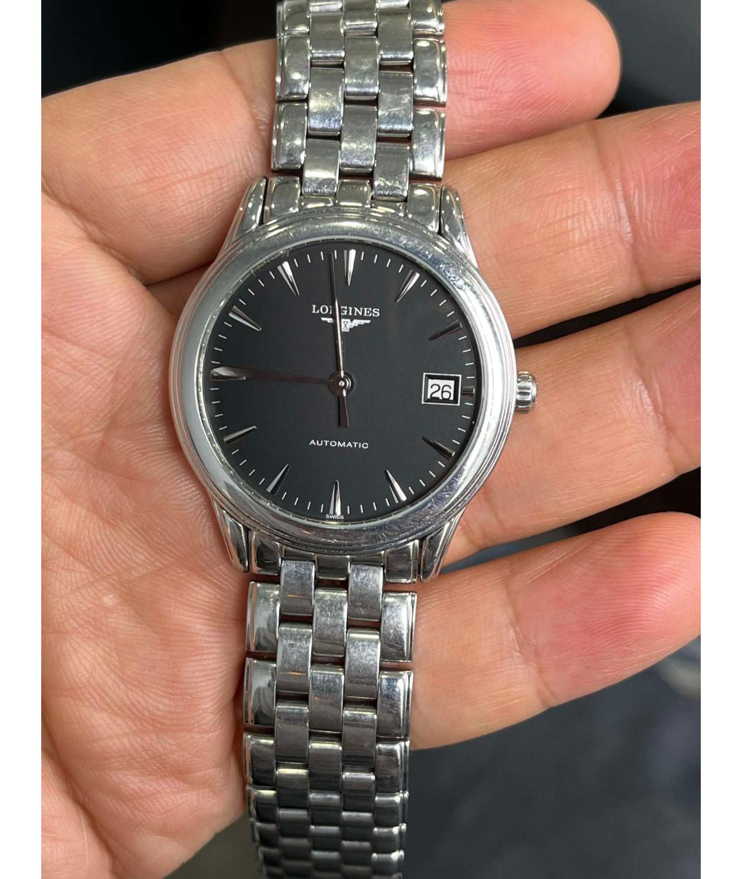 LONGINES Серебряные часы, фото 3