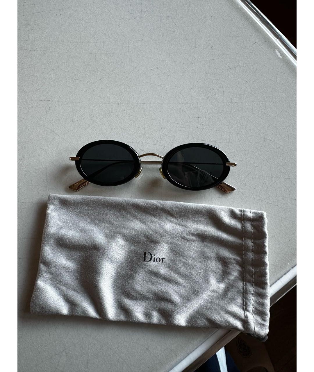 CHRISTIAN DIOR Черные солнцезащитные очки, фото 2