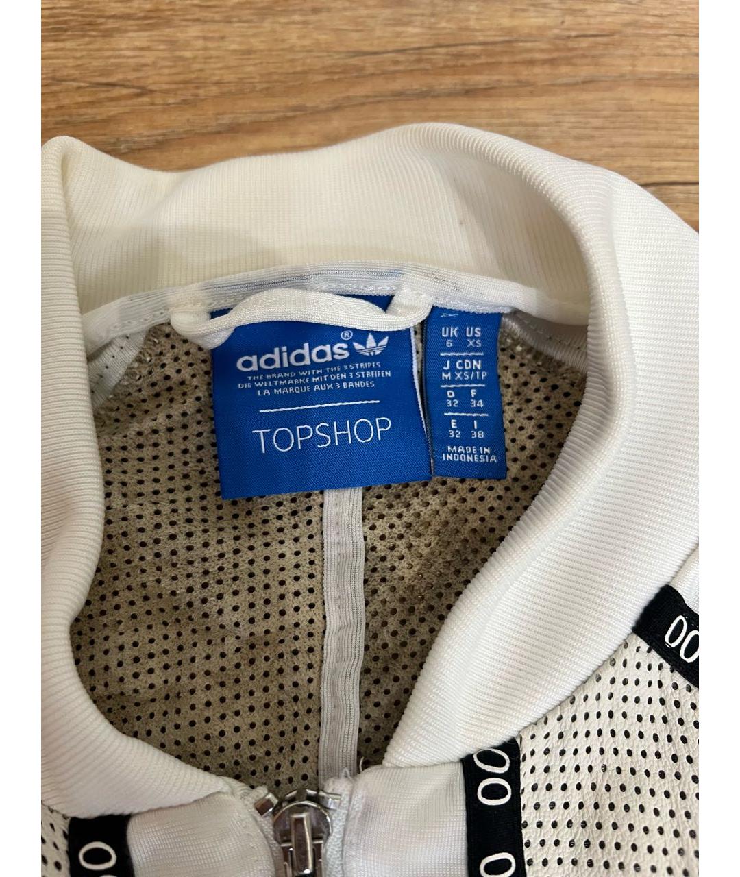 ADIDAS Белая куртка, фото 3