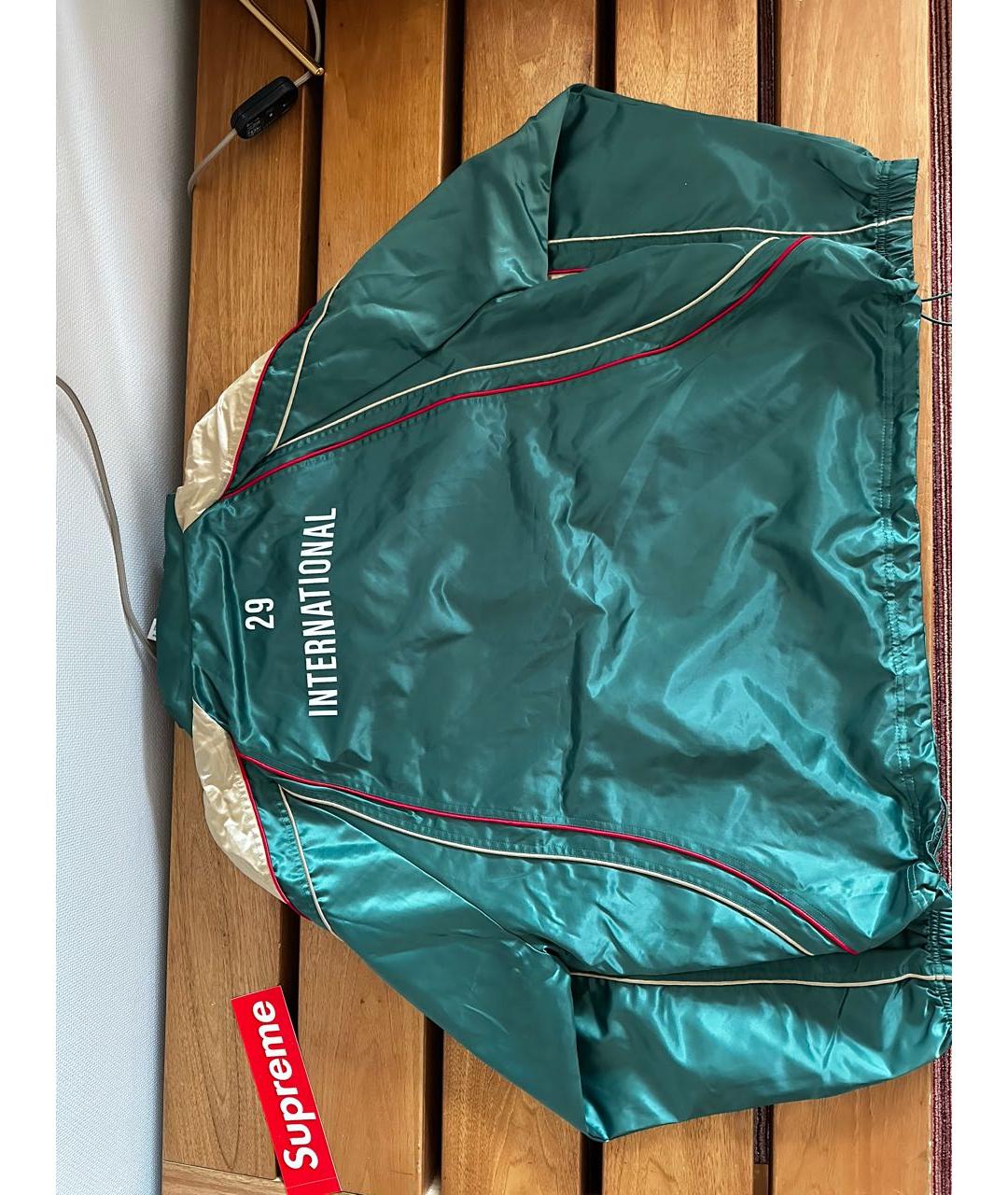 SUPREME Зеленая куртка, фото 5