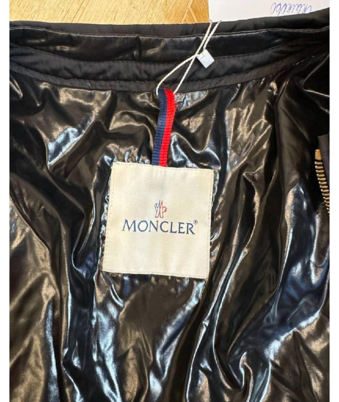MONCLER Черная куртка, фото 3