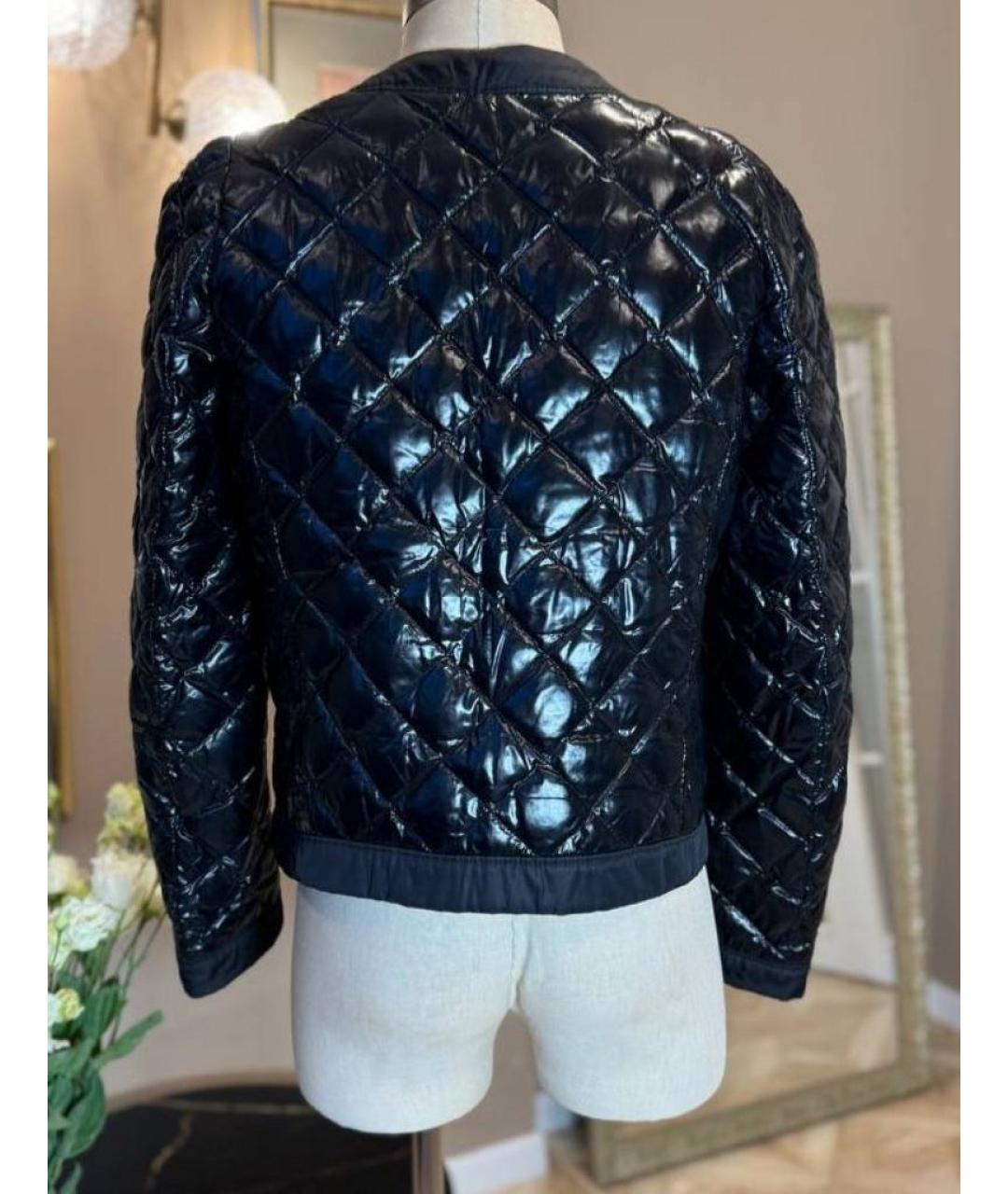 MONCLER Черная куртка, фото 2