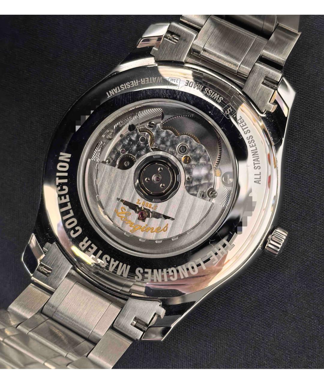 LONGINES Серебряные стальные часы, фото 6