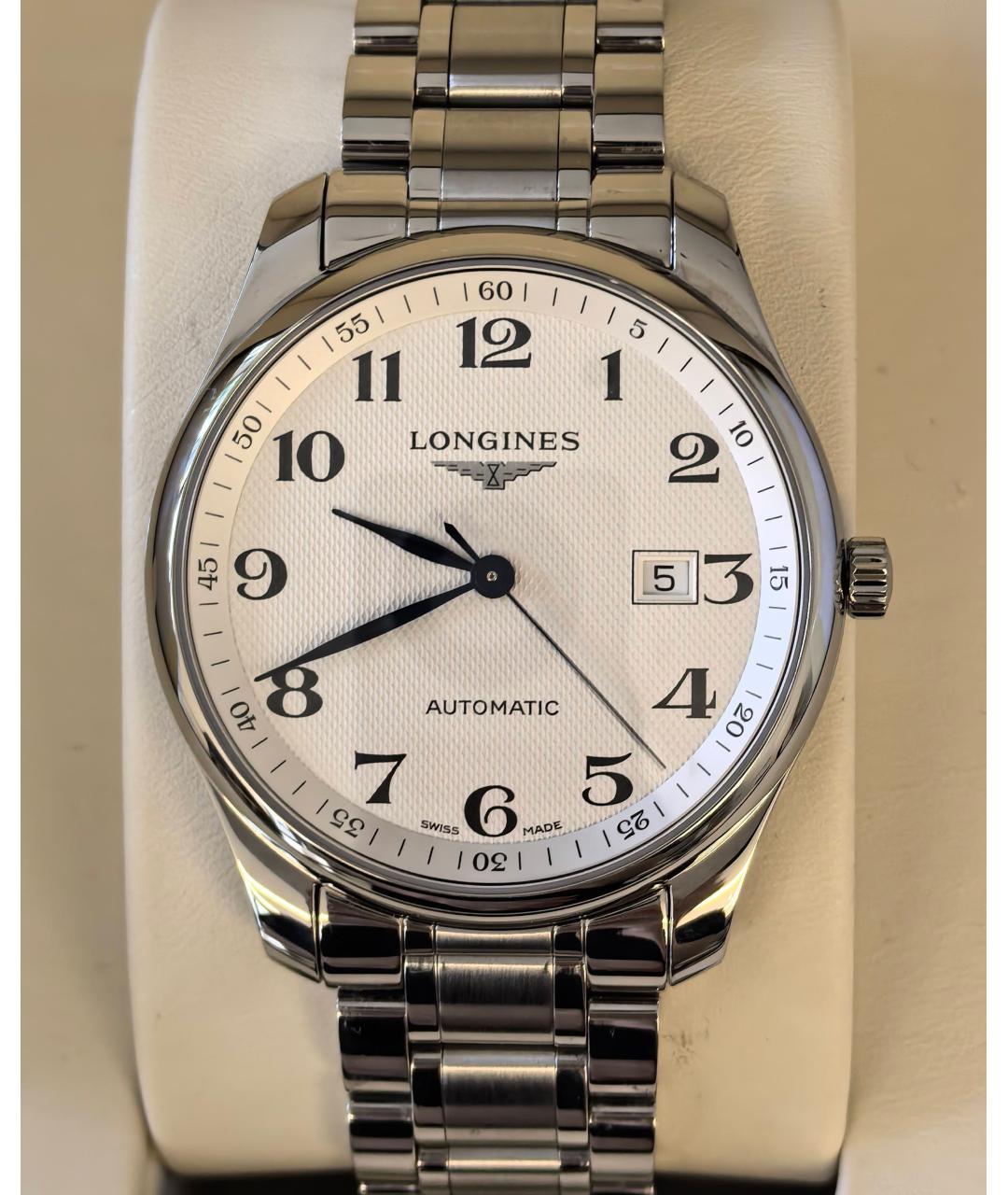 LONGINES Серебряные стальные часы, фото 2