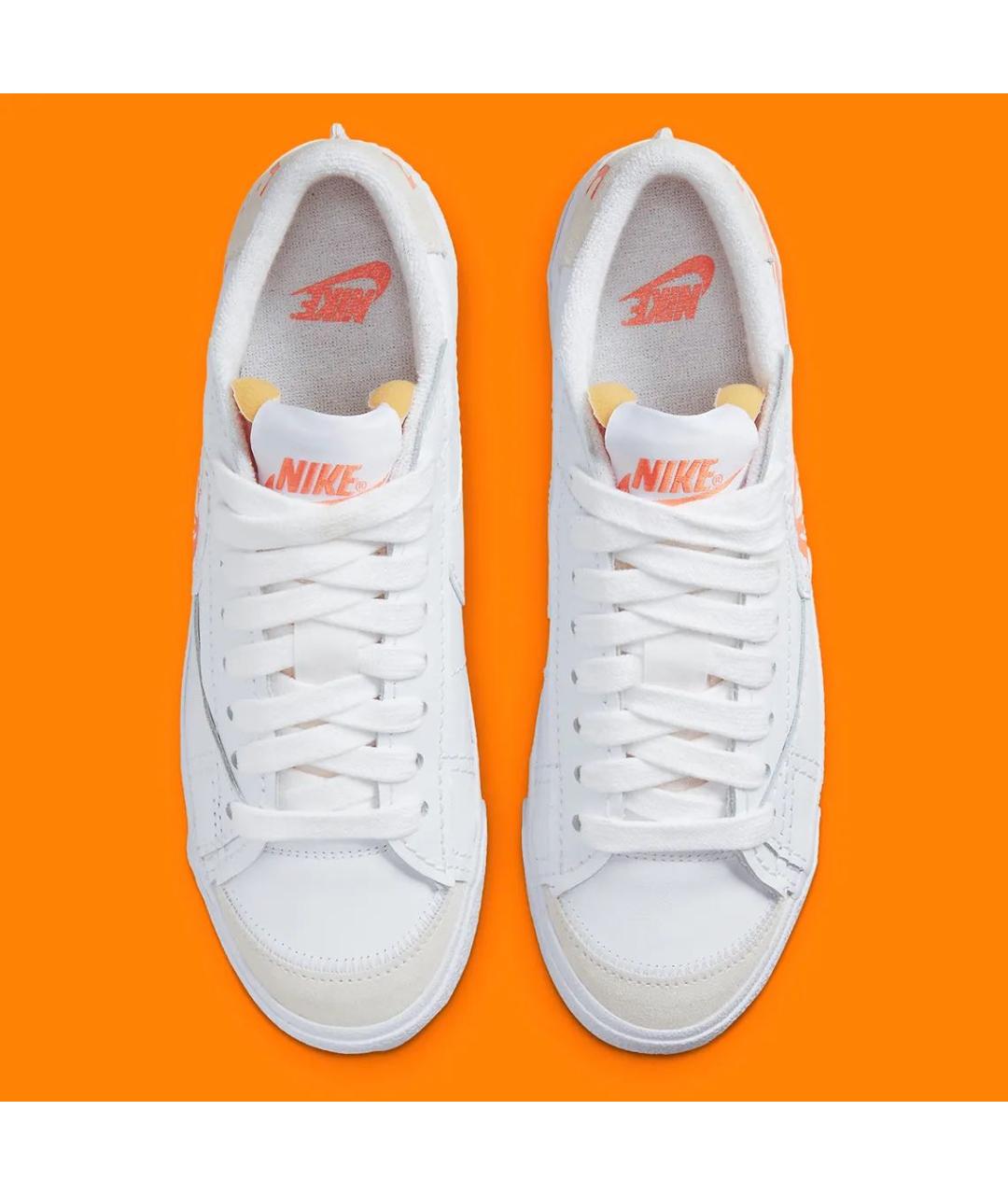 NIKE Белые кожаные кеды, фото 4
