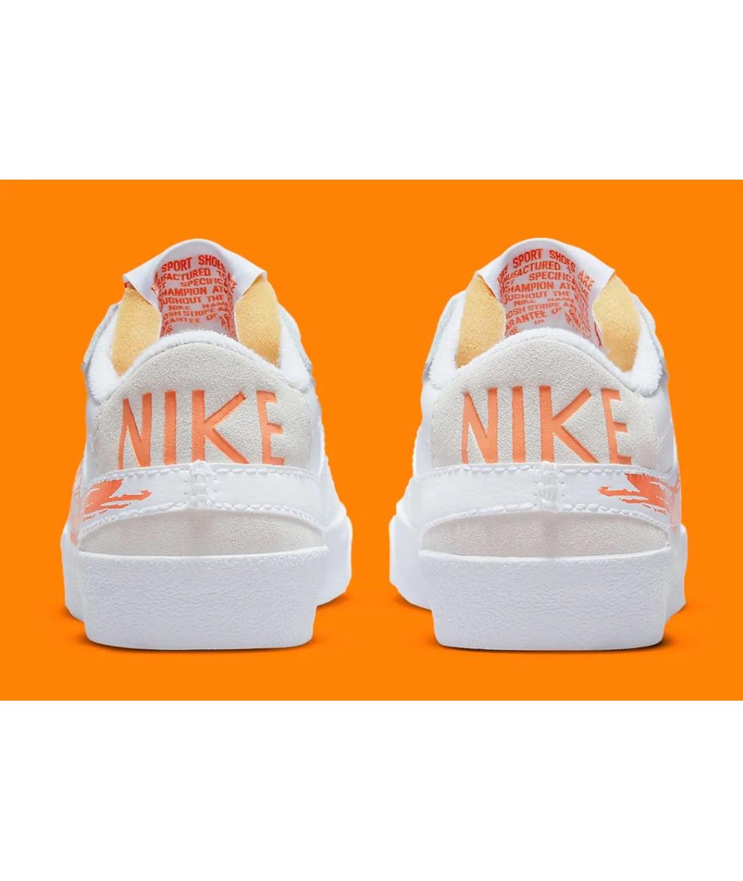 NIKE Белые кожаные кеды, фото 5
