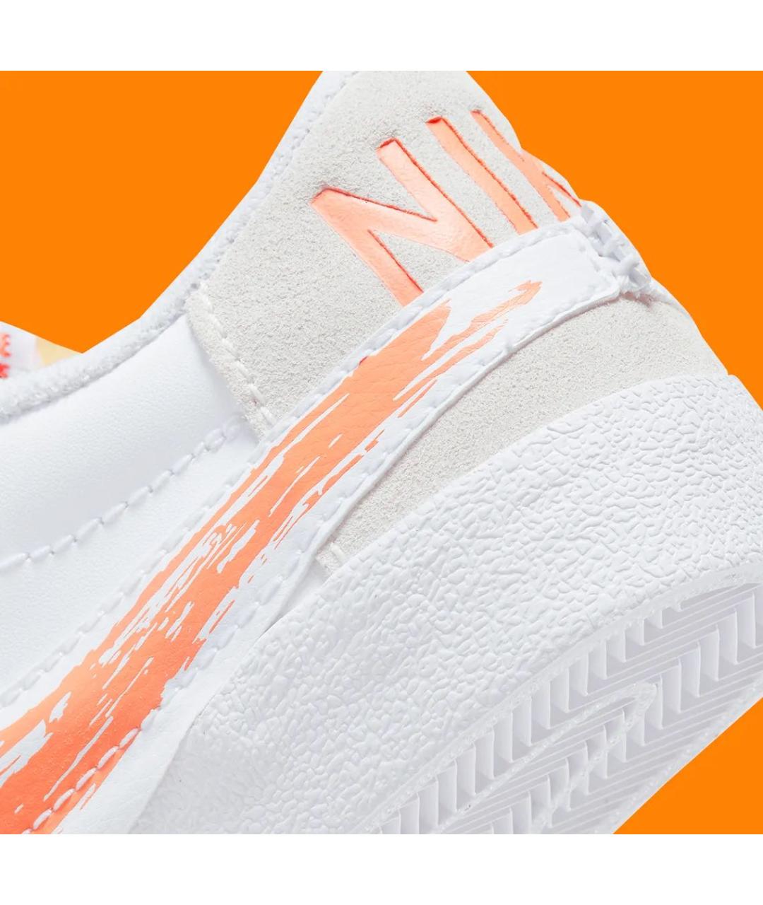 NIKE Белые кожаные кеды, фото 7