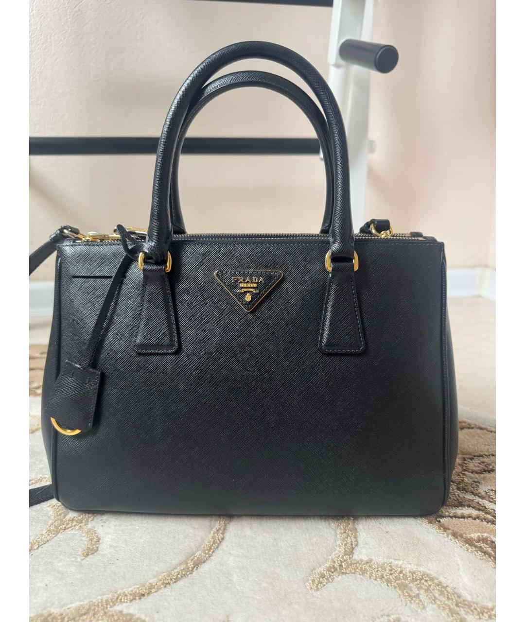 PRADA Черная сумка тоут, фото 7