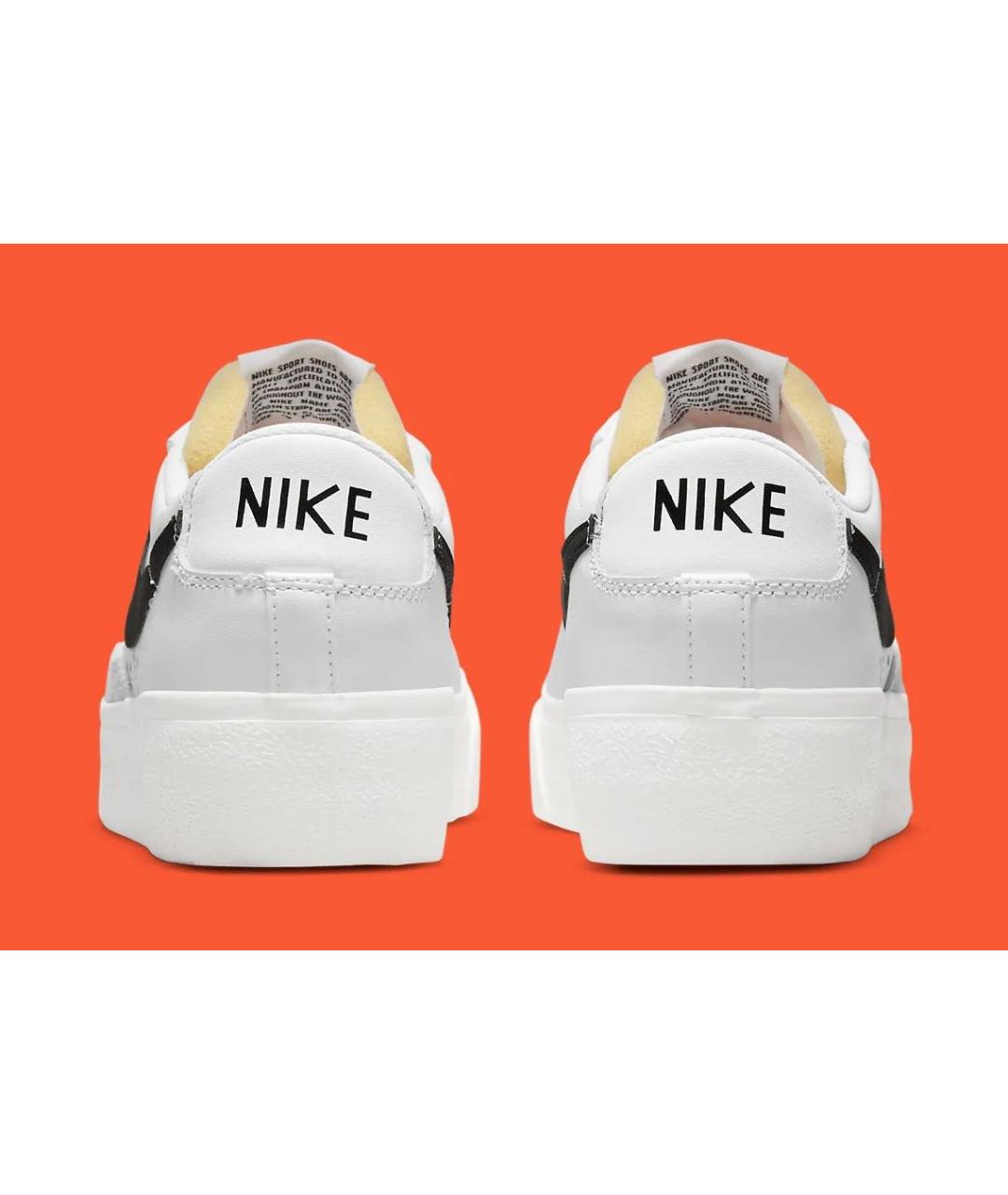 NIKE Белые кожаные кеды, фото 5