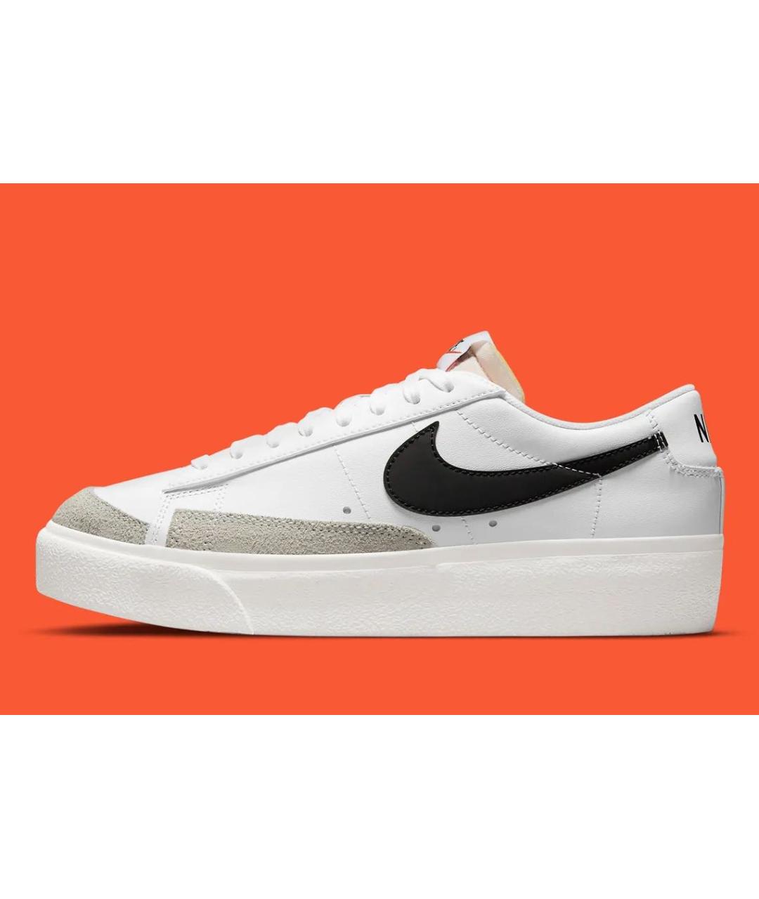 NIKE Белые кожаные кеды, фото 2
