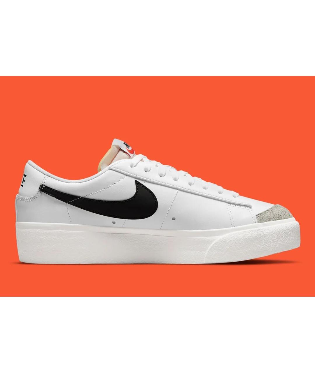 NIKE Белые кожаные кеды, фото 9